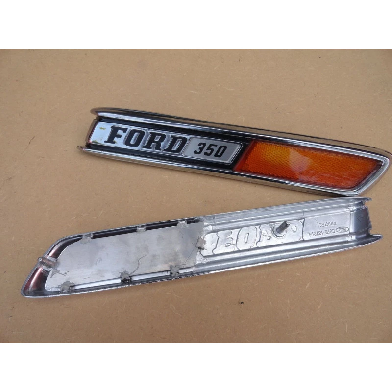 Emblema Lateral Capô F-350 72 à 79 Original Par