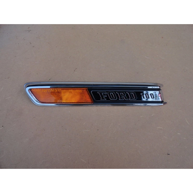 Emblema Lateral Capô F-100 72 à 79 Esquerdo Original Usado