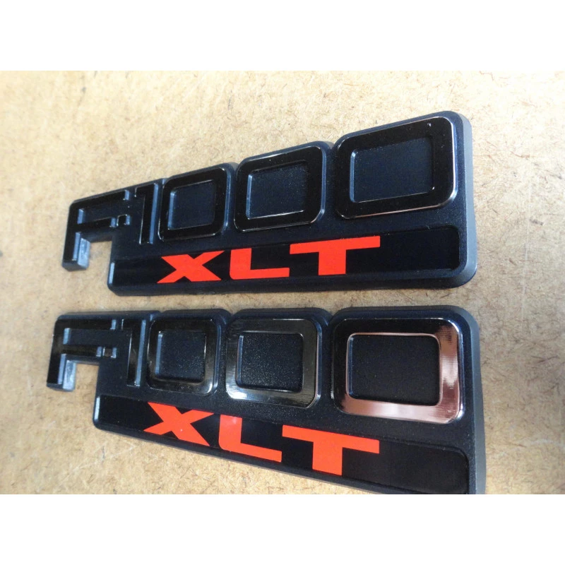 Emblema F-1000 XLT 1997 e 1998 Novo - Par