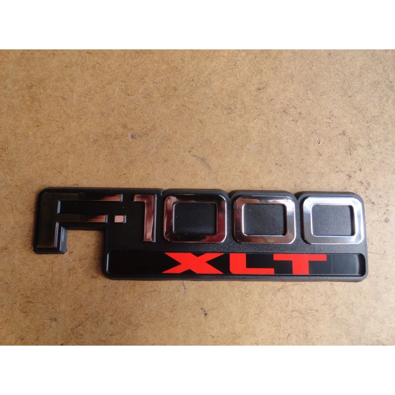 Emblema F-1000 XLT 1997 e 1998 Novo - Par