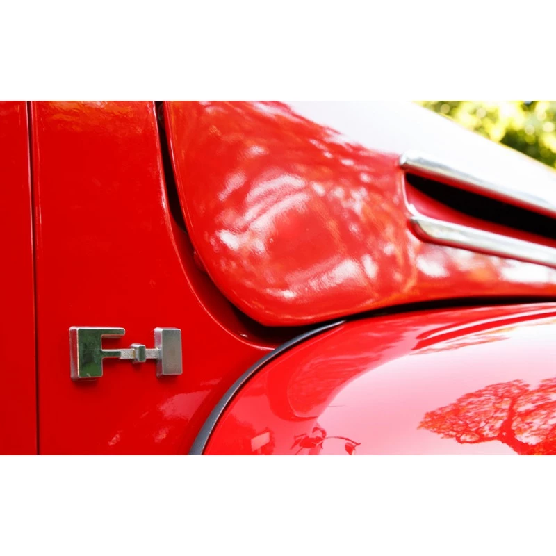 Emblema Lateral Ford F-1 1948 a 1950 Cromado Novo - Unitário