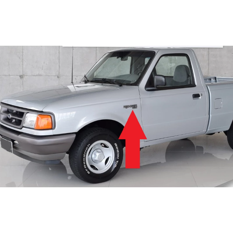 Emblema da Lateral do Paralama Ford Ranger XLT até 95 à 04 Original Usado 