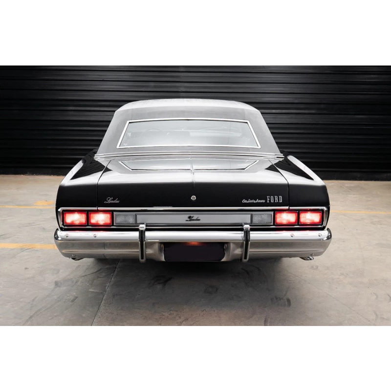 Emblema Ford Maverick e Landau da Traseira Letras Novas