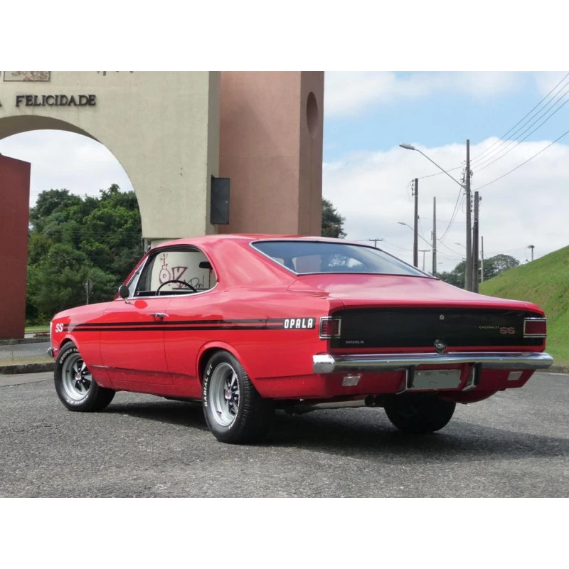 Emblema SS Chevrolet Opala SS - Par