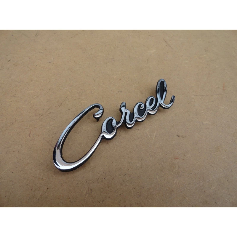 Emblema Manuscrito Corcel I 1969 a 1977 Belina I Tampa Traseira Pino