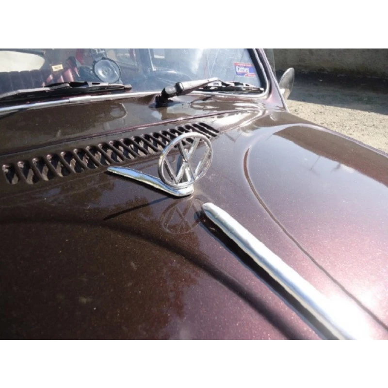 Emblema Mira Volkswagen Capô Fusca Cromado Novo
