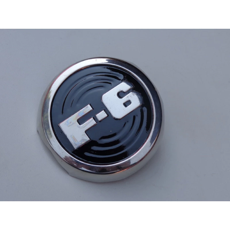 Emblema Moeda Lateral Capô Ford F-6 1951 1952 Original Usado - Par