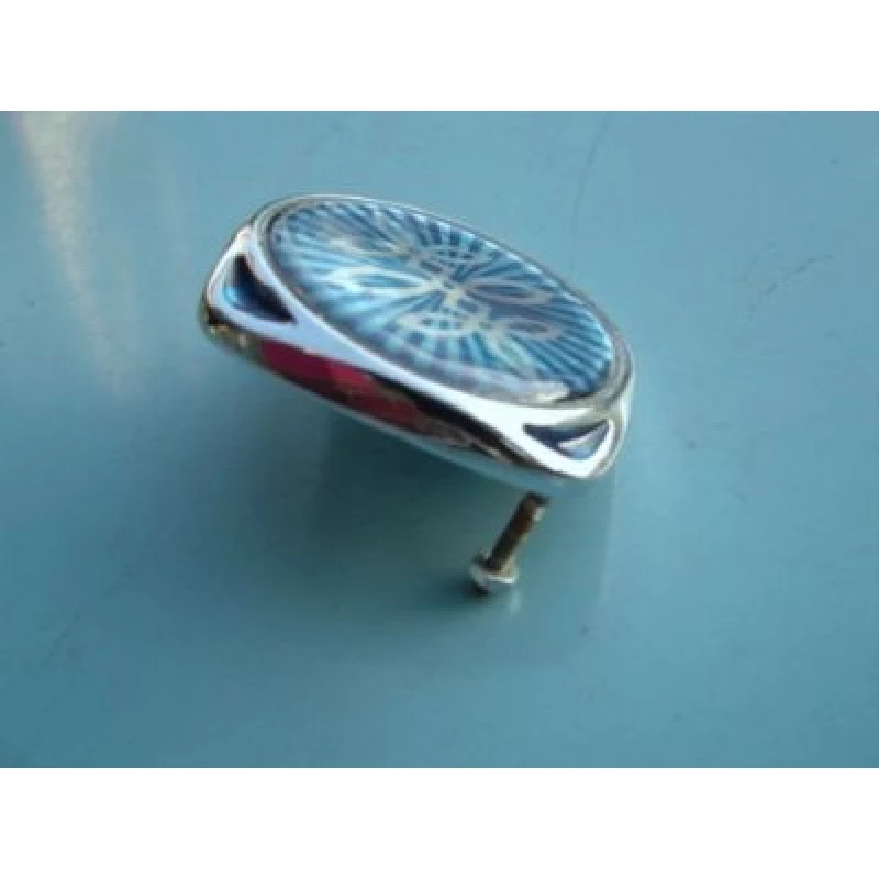 Emblema Flor De Lis Chevrolet Opala Gran Luxo 1970 a 1974 Novo
