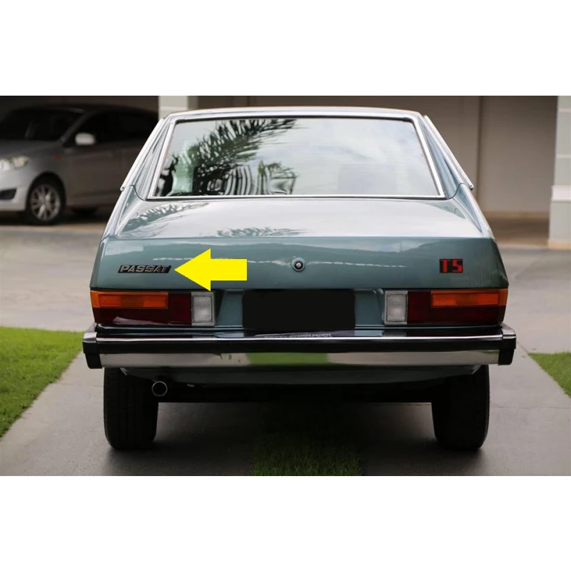 Emblema Passat da Tampa Traseira VW Passat 1974 a 1982 Novo