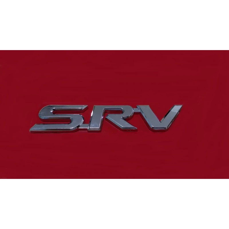 Emblema Srv Da Toyota Hilux 2002 A 2016 Da Tampa Traseira