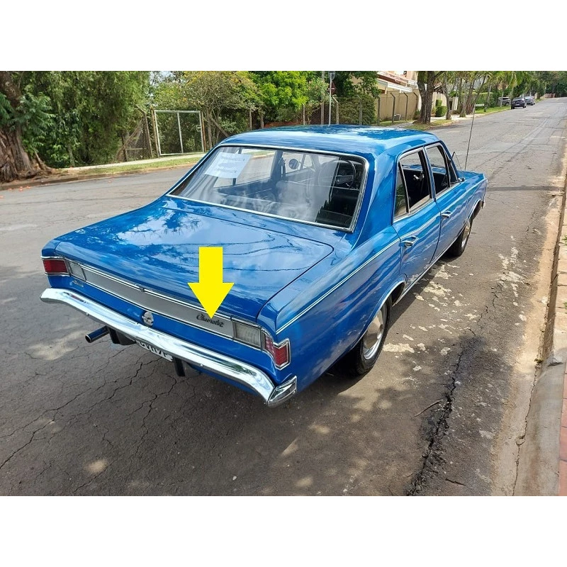 Emblema Chevrolet Opala 71 a 74 Grade Bico Capô e Traseira