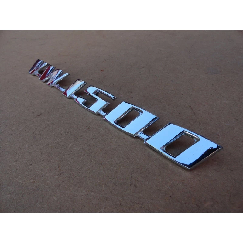 Emblema VW 1500 Karmann Ghia Kombi TL Variant Cromado Novo