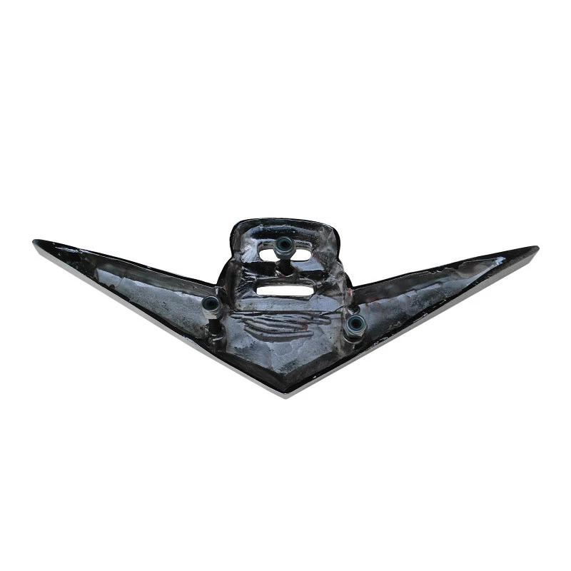Emblema V8 Grade Dianteira Ford F-100 1956 a 1961 Novo Cromado