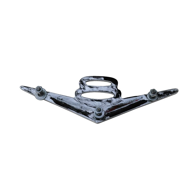 Emblema V8 Universal Cromado Antigo Novo Vintage Pequeno 