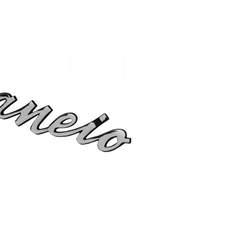 Emblema Lateral Traseira Veraneio 1964 a 1988 Cromado Fixação Pino Novo