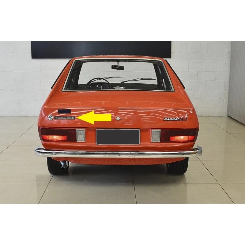 Emblema Volkswagen da Tampa Traseira Passat LS Porta Malas Colar