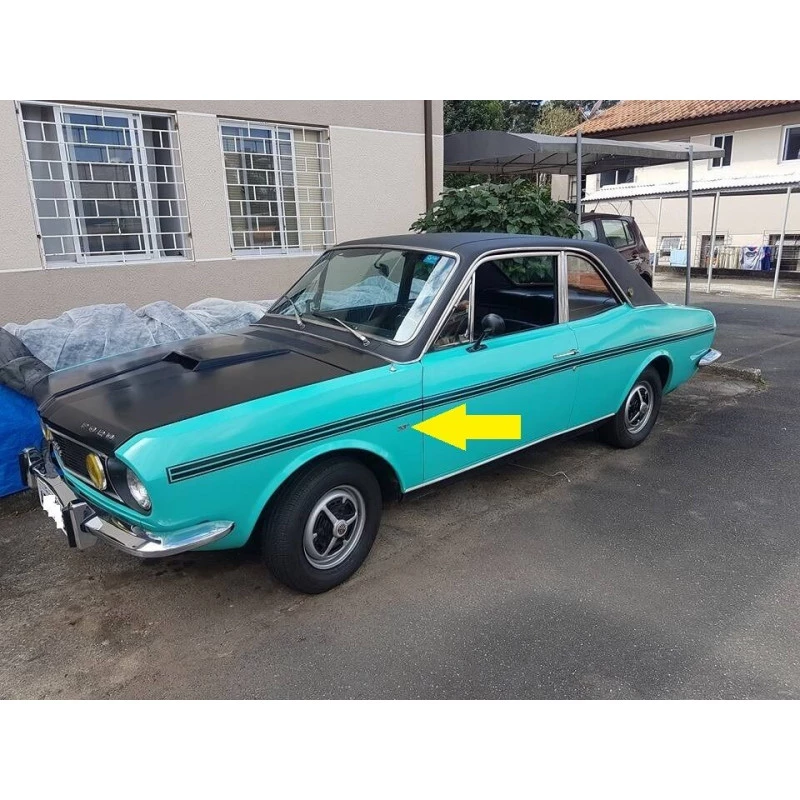 Emblema XP Paralama Dianteiro Corcel I GT