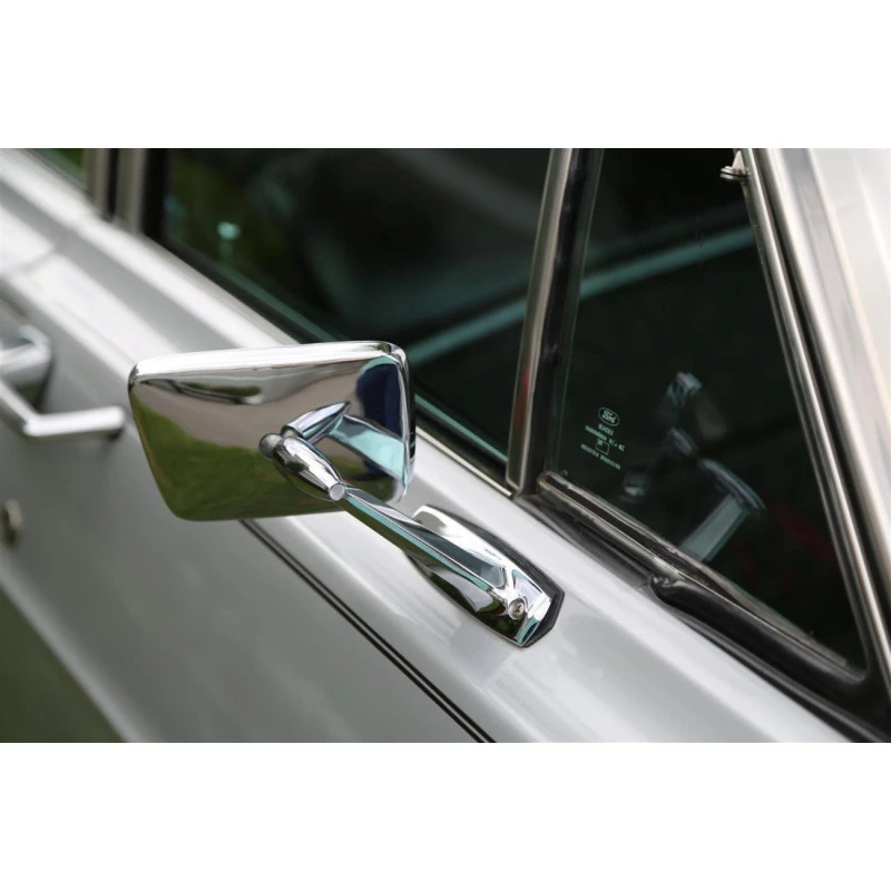 Retrovisor Externo Cromado Corcel Belina F-100 Maverick Landau