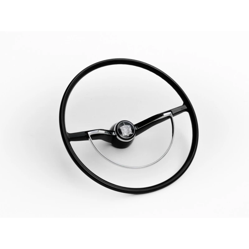Volante Cálice Fusca até 73 Preto Completo Novo Estria Grossa Reprodução