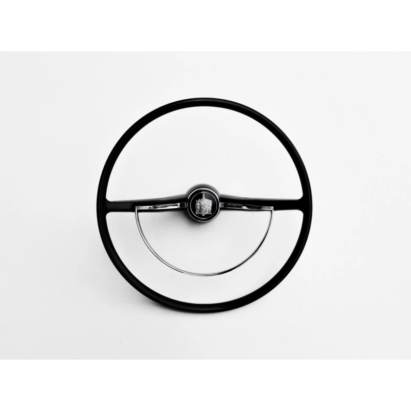 Volante Cálice Fusca até 73 Preto Completo Novo Estria Grossa Reprodução