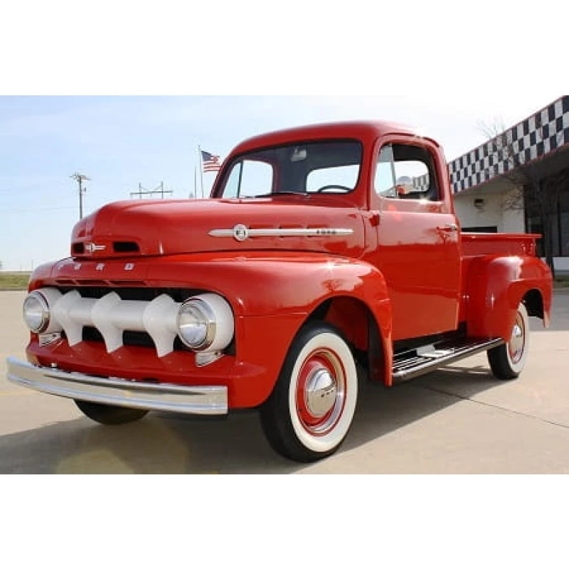 Grade Dianteira F-1 F-8 1951 e 52 Original Restaurada Bege