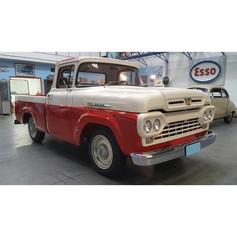 Fechadura Fecho Superior Capô F-100 F-350 F-600 62 à 71 - Braço Longo