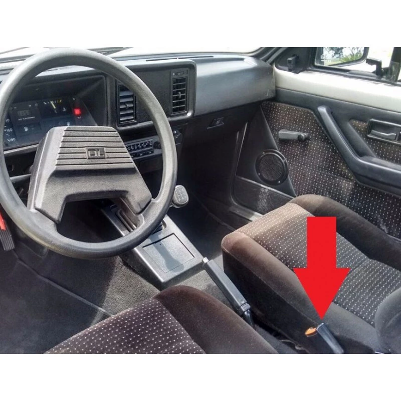 Fecho Haste Flexível Fêmea Cinto Segurança Chevette Novo