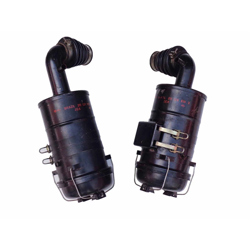 Caixa Filtro Ar Kombi 1600 Carburação Dupla Original Vw Usado - Par