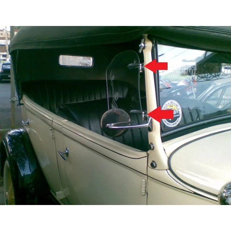 Fixador da Ventarola Quebra Vento Ford 1928 a 1931 - Jogo