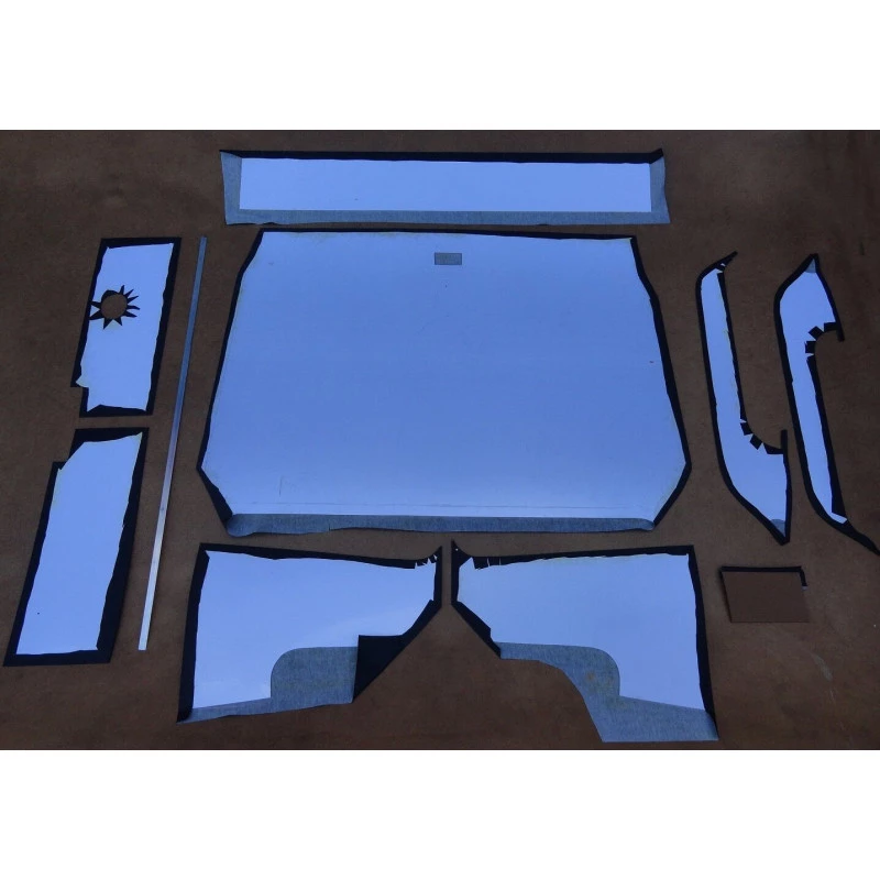 Forração de Teto da Cabine F-75 Courvin Sobre PVC - Jogo