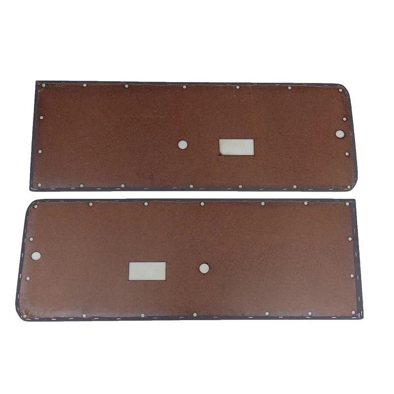 Forro Porta Ford Maverick 2 Portas Grafite com Friso - Par
