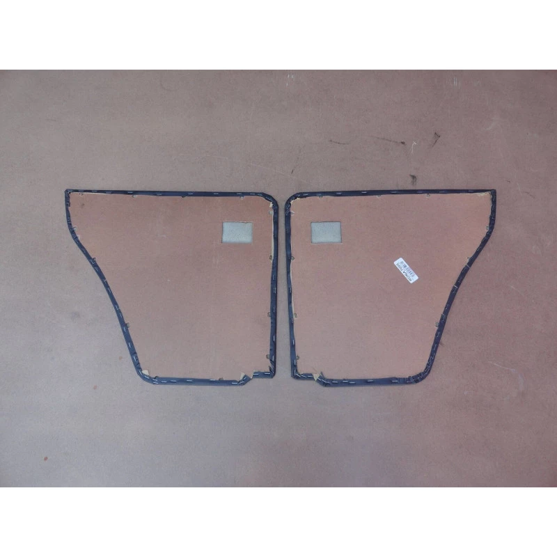 Forro Lateral Traseiro Preto Brasilia 2 Portas - Par