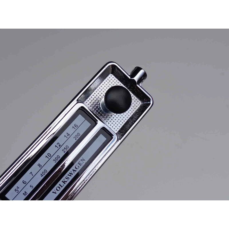 Frente Falsa Tampa Rádio Vw Fusca até 1970 Botão Preto