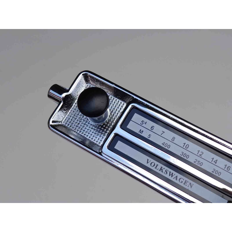 Frente Falsa Tampa Rádio Vw Fusca até 1970 Botão Preto