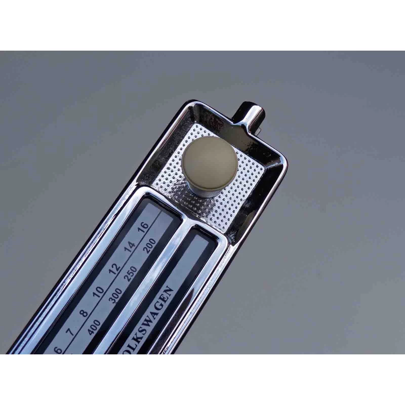 Frente Falsa Tampa Rádio Vw Fusca até 1970 Botão Bege