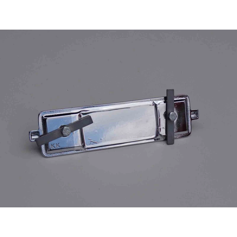 Frente Falsa Tampa Rádio Vw Fusca até 1970 Botão Cromado