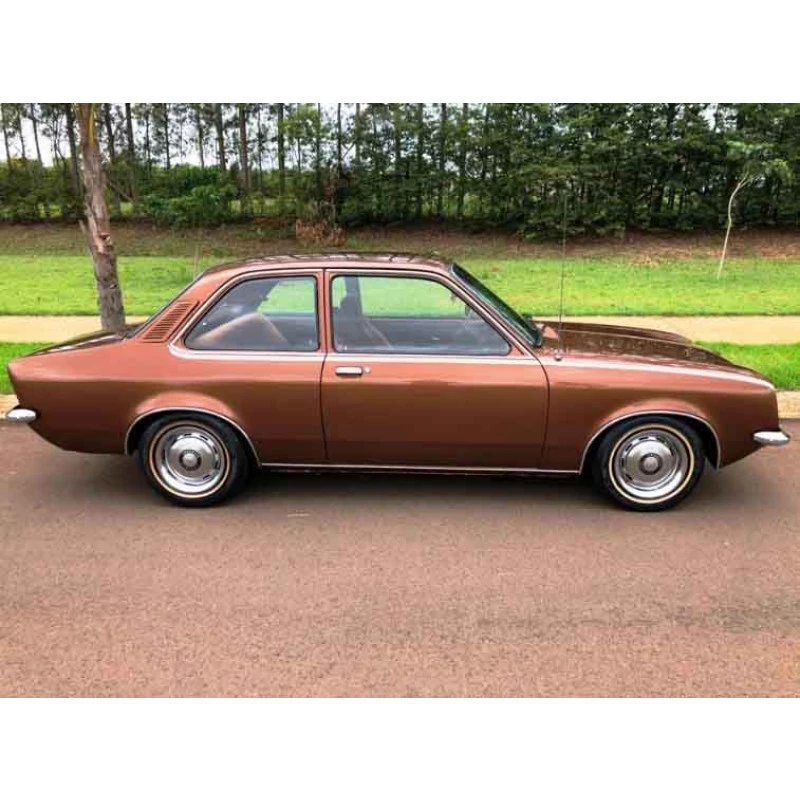 Friso Caixa De Ar Inox Chevette até 1979 Original GM Usado - Par