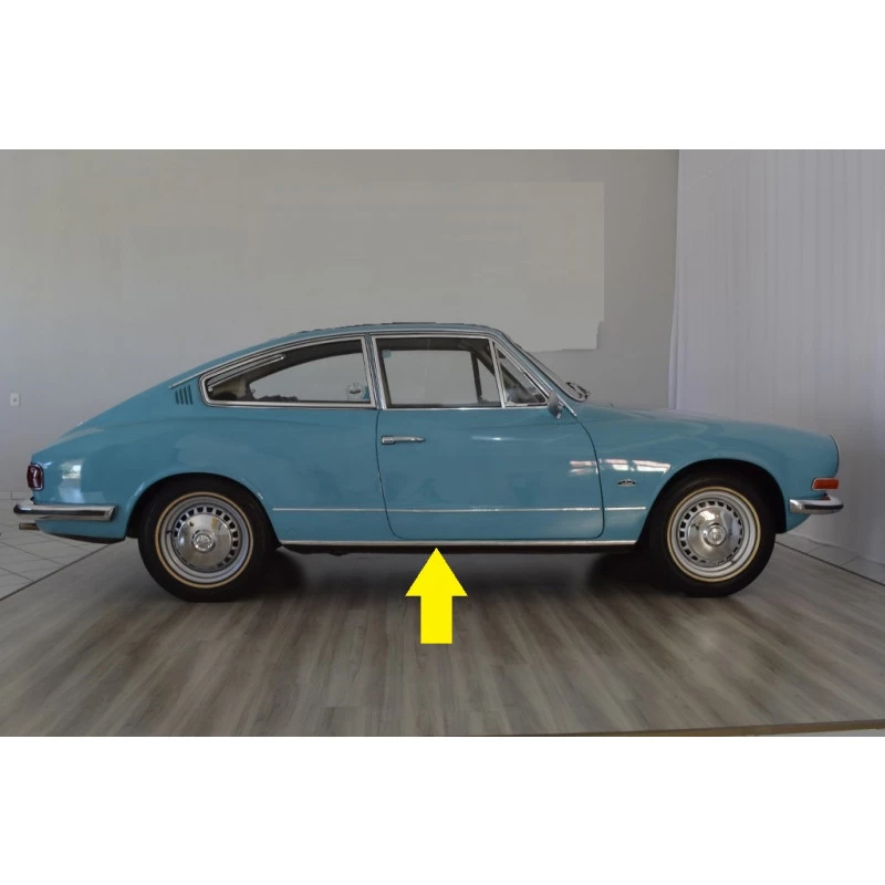 Friso Caixa de Ar Karmann Ghia TC com Grampos - Par
