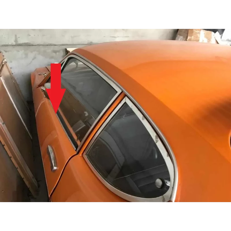 Friso Pestana Porta com Borracha VW Volkswagen SP2 Par