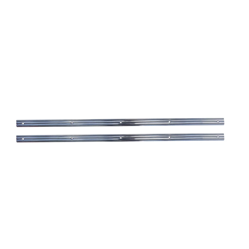 Friso Soleira Porta F-100 F-350 F-600 1953 a 1961 Aluminio Novo - Par