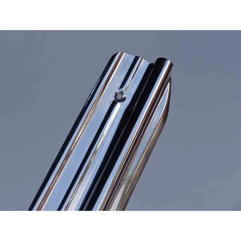 Friso Soleira Porta Traseira Opala 4 Portas Original GM Novo - Par