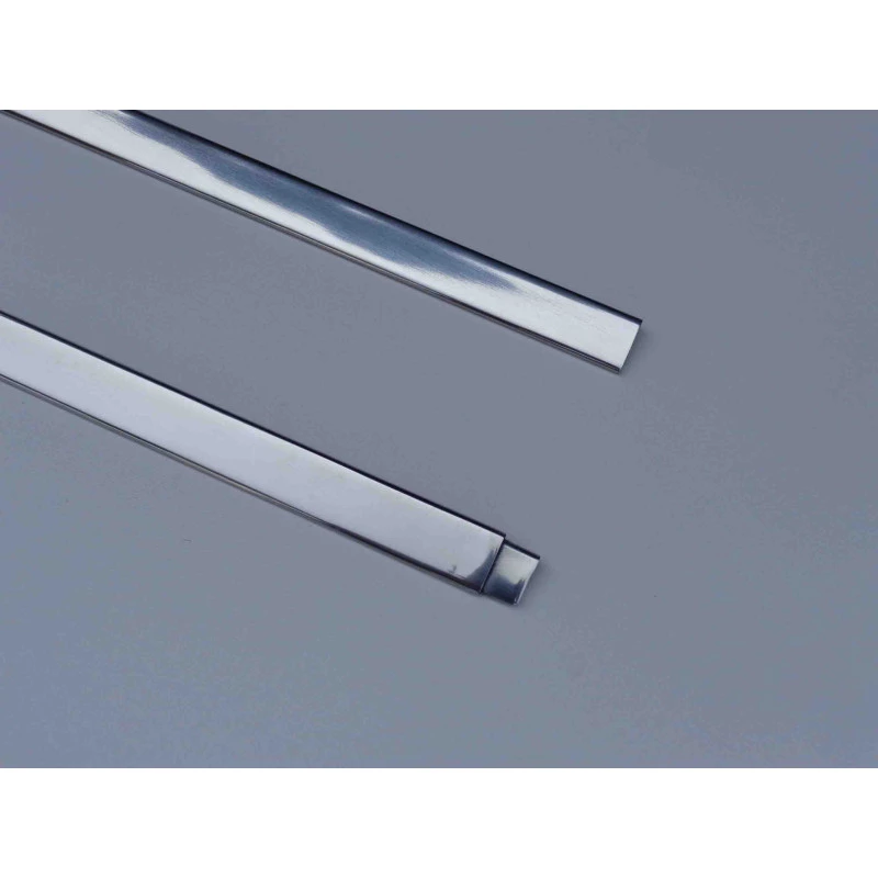 Friso Traseiro Cabine Ford F-100 F-1000 1972 a 1985 Inox - Jogo
