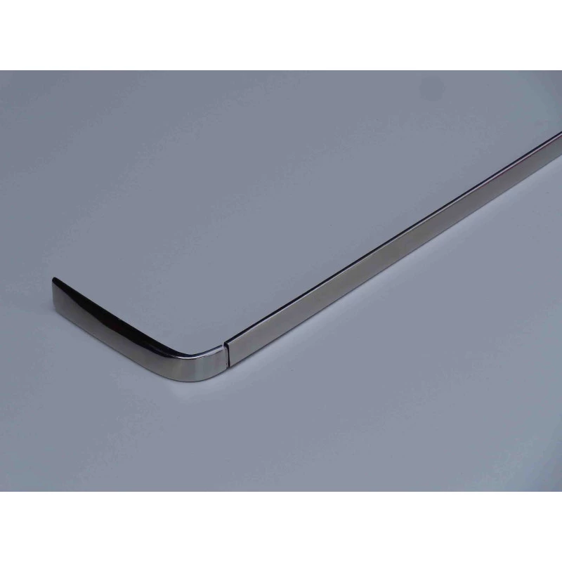 Friso Traseiro Cabine Ford F-100 F-1000 1972 a 1985 Inox - Jogo