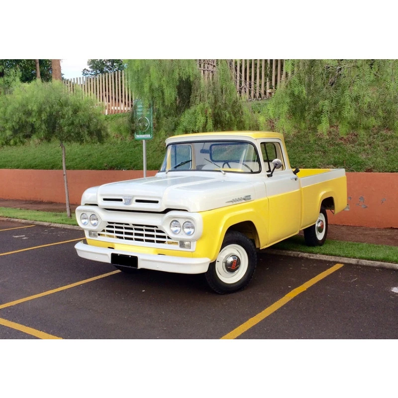 Grade Inferior F-100 F-600 1962 a 1964 Original Nova Cromada