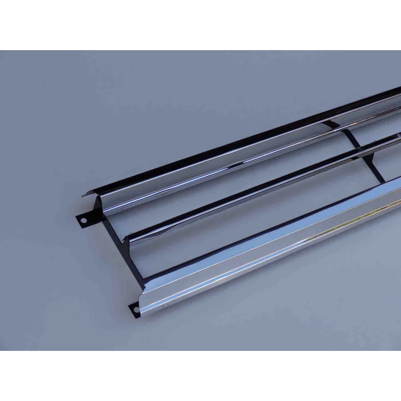 Grade Dianteira Veraneio D-60 C-60 1971 a 1978 Inox Sem Emblema