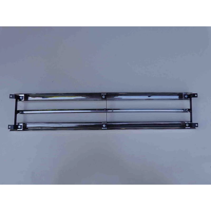 Grade Dianteira Veraneio D-60 C-60 1971 a 1978 Inox Sem Emblema