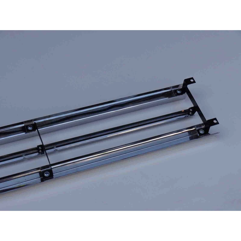 Grade Dianteira Veraneio D-60 C-60 1971 a 1978 Inox Sem Emblema