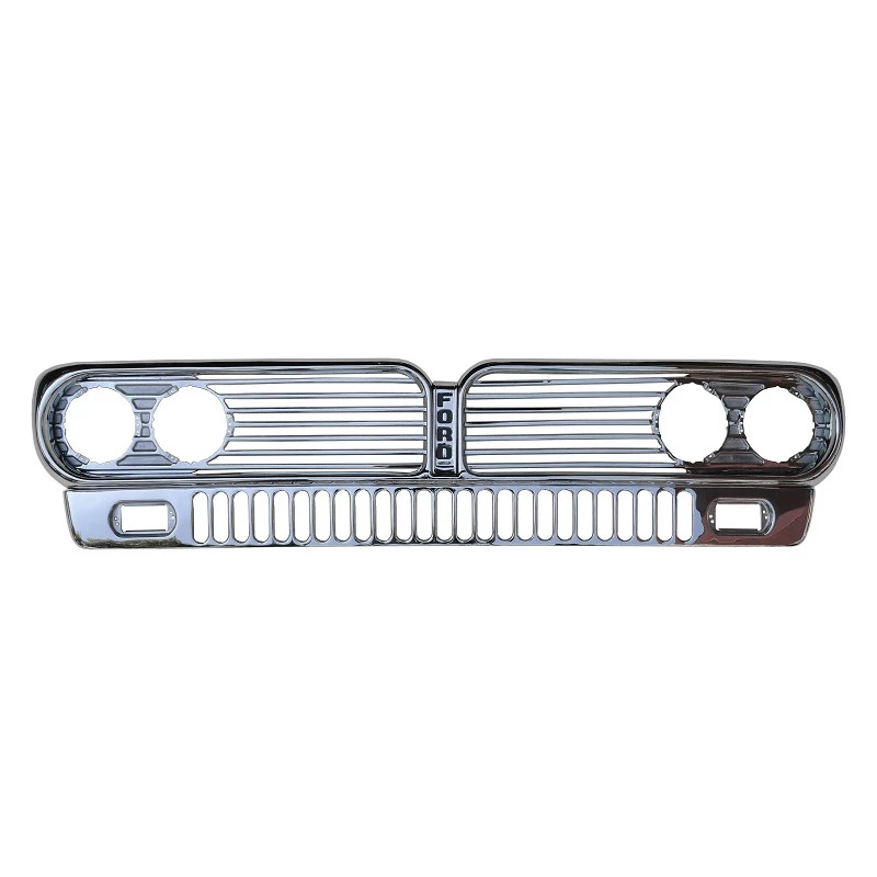 Grade Dianteira Ford F-100 1965 a 1968 Passeio Cromada Original Usada