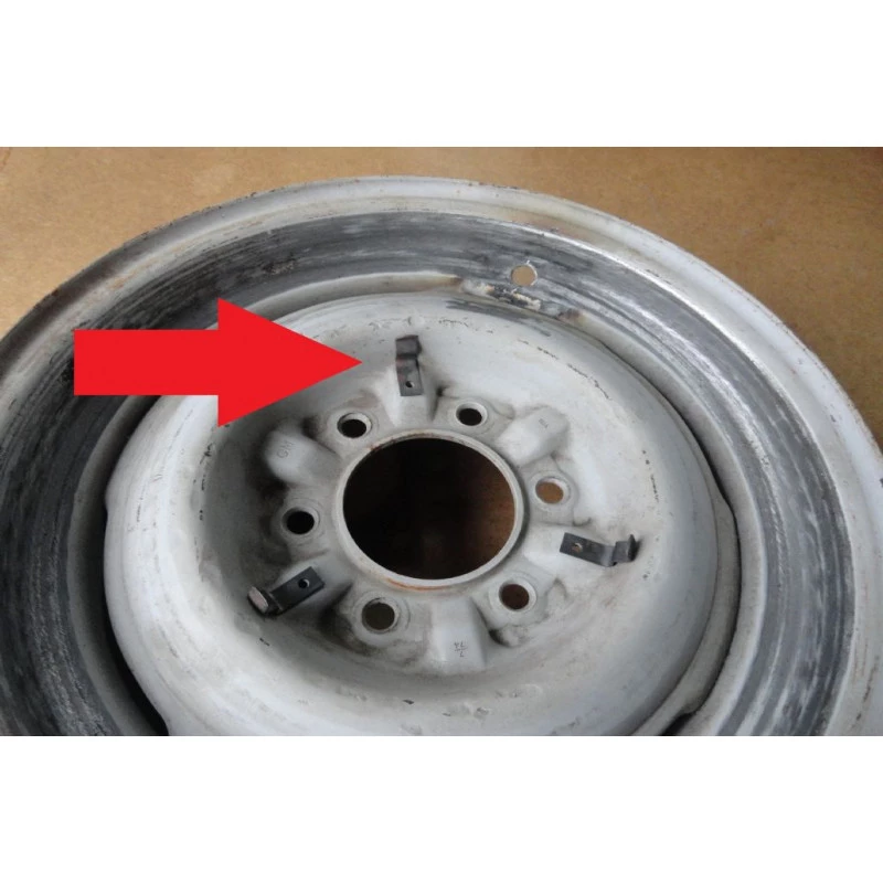 Grampo Roda Chevrolet C-10 C-14 C-15 Brasil Sapo Bagre Marta - Jogo