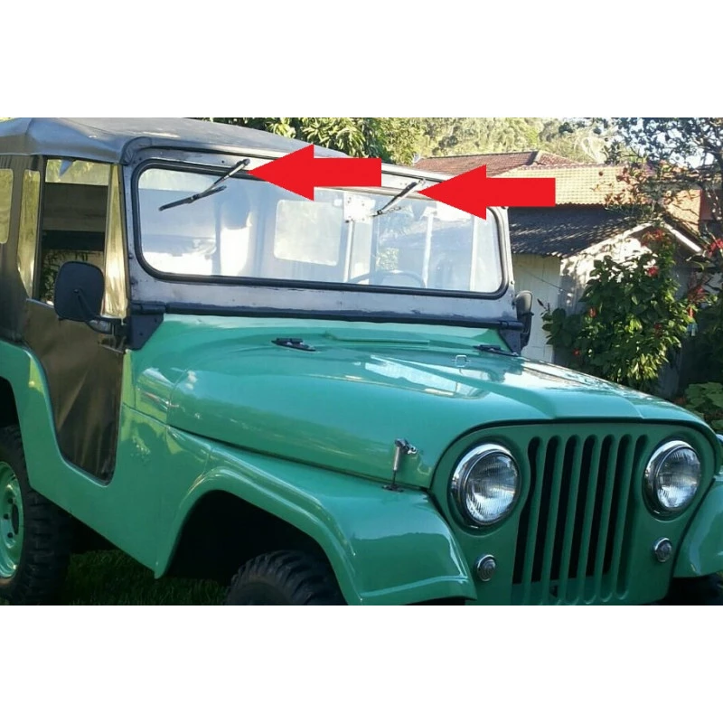 Haste do Limpador do Parabrisa Jeep Willys 65 à 72 - Par